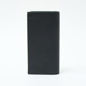 Gucci Breasted Green Black GG Fold Long Wallet Interlocking Leather